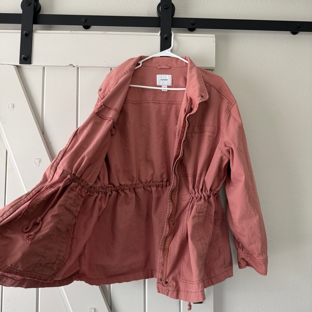Pink Utility Jacket - Picture 2 of 2
